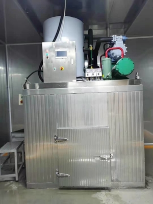 Máy làm đá vảy 8 tấn bằng thép không gỉ SUS304 cho cá