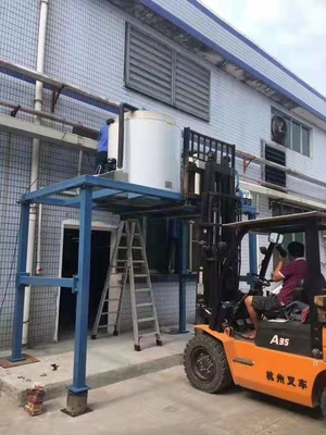 Máy làm đá bông tuyết 70kw 10 tấn cho máy làm mát thực phẩm biển