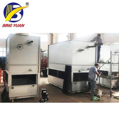 Máy làm lạnh ngưng tụ bay hơi 4KW R404A 380V, Máy làm lạnh ngưng tụ