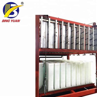 Máy làm đá khối R404A 2.7KW 10000KG, Máy làm đá 10 tấn