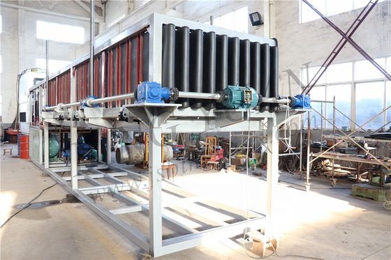 Máy làm đá thủy sản 20,9KW SS304 5T khối