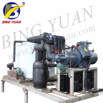 Máy làm đá vảy với hiệu suất cao, Máy làm đá vảy công nghiệp hoàn toàn tự động Máy làm đá công suất hàng ngày 15T
