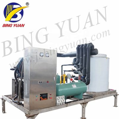 Máy làm đá vảy với hiệu suất cao, Máy làm đá vảy công nghiệp hoàn toàn tự động Máy làm đá công suất hàng ngày 15T