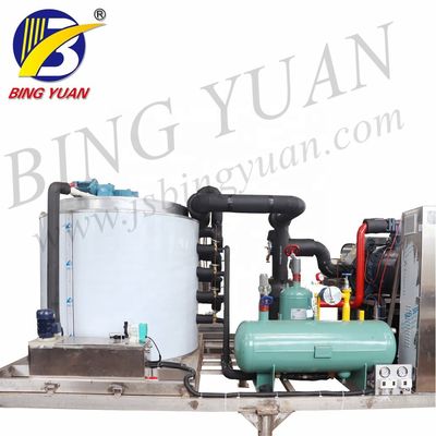 Máy làm đá vảy với hiệu suất cao, Máy làm đá vảy công nghiệp hoàn toàn tự động Máy làm đá công suất hàng ngày 15T