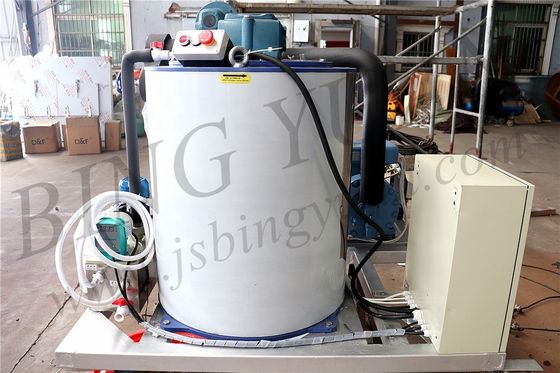 34.31KW 2200KG Máy làm đá tuyết 10 tấn bằng thép không gỉ