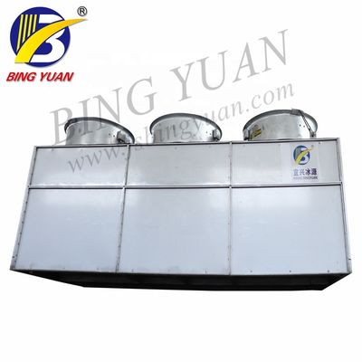 Máy làm lạnh ngưng tụ bay hơi R404A 3000KG 480V, Tháp giải nhiệt kín