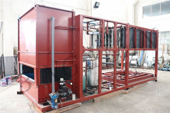 Máy làm đá khối công nghiệp, Máy làm đá khối giá xuất xưởng, Công suất hàng ngày 5T