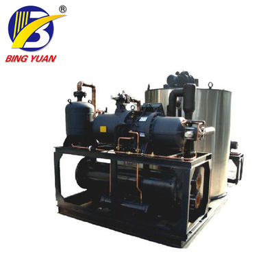 Máy làm đá vảy SUS304 380 Volt R22 10T, Máy làm đá vảy cho cá