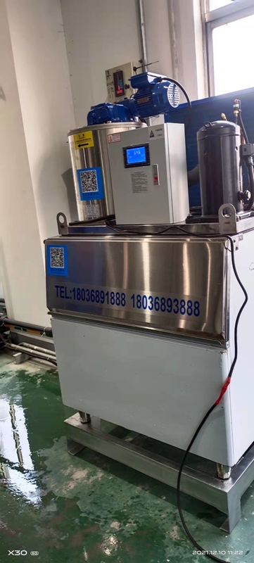 Máy làm đá vảy năng suất cao Máy làm đá vảy lớn 0,5 tấn