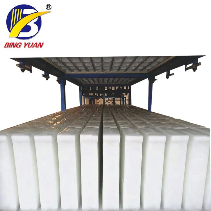 Máy làm đá khối R404A 2.7KW 10000KG, Máy làm đá 10 tấn