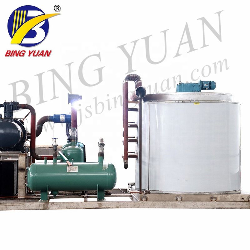 Máy làm đá vảy với hiệu suất cao, Máy làm đá vảy công nghiệp hoàn toàn tự động Máy làm đá công suất hàng ngày 15T