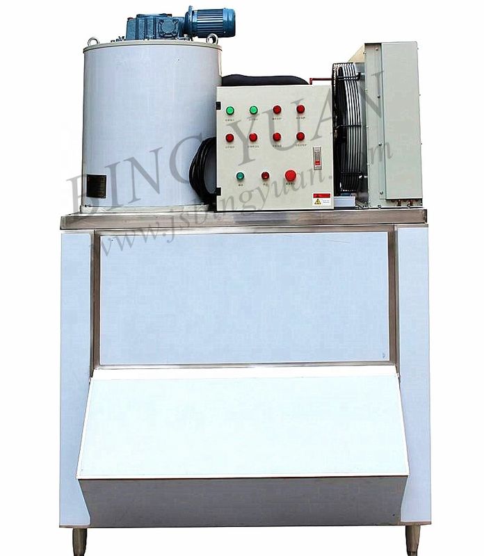 Máy làm đá vảy công suất nhỏ, máy làm đá vảy sản xuất 0,8T / ngày