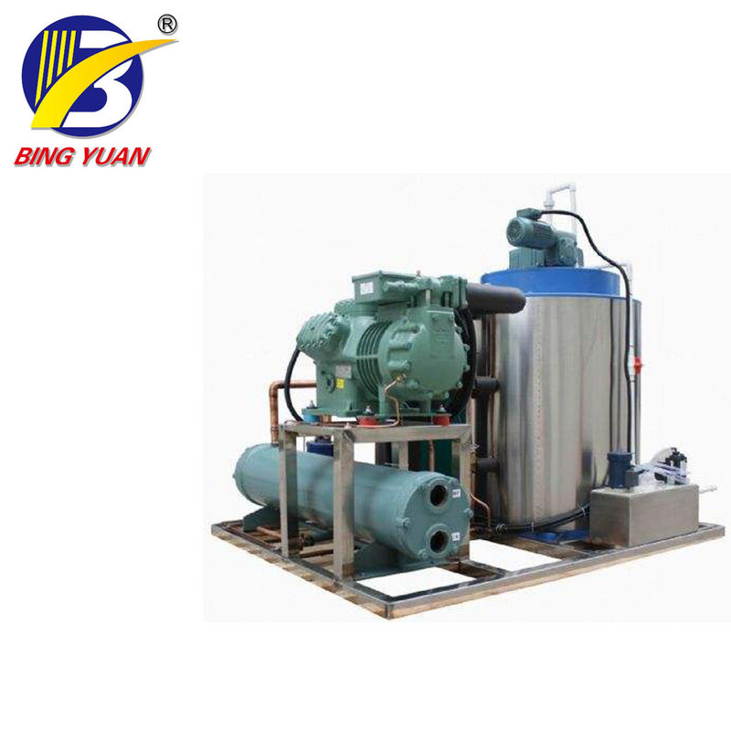 Máy làm đá vảy SUS304 380 Volt R22 10T, Máy làm đá vảy cho cá